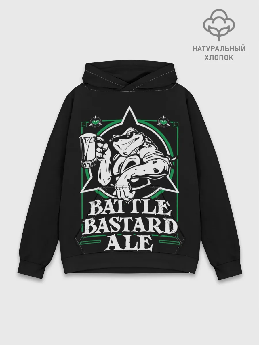 Худи мужской база хлопок / Battletoads