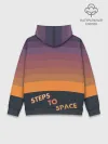 Худи мужской база хлопок / STEPS TO SPACE