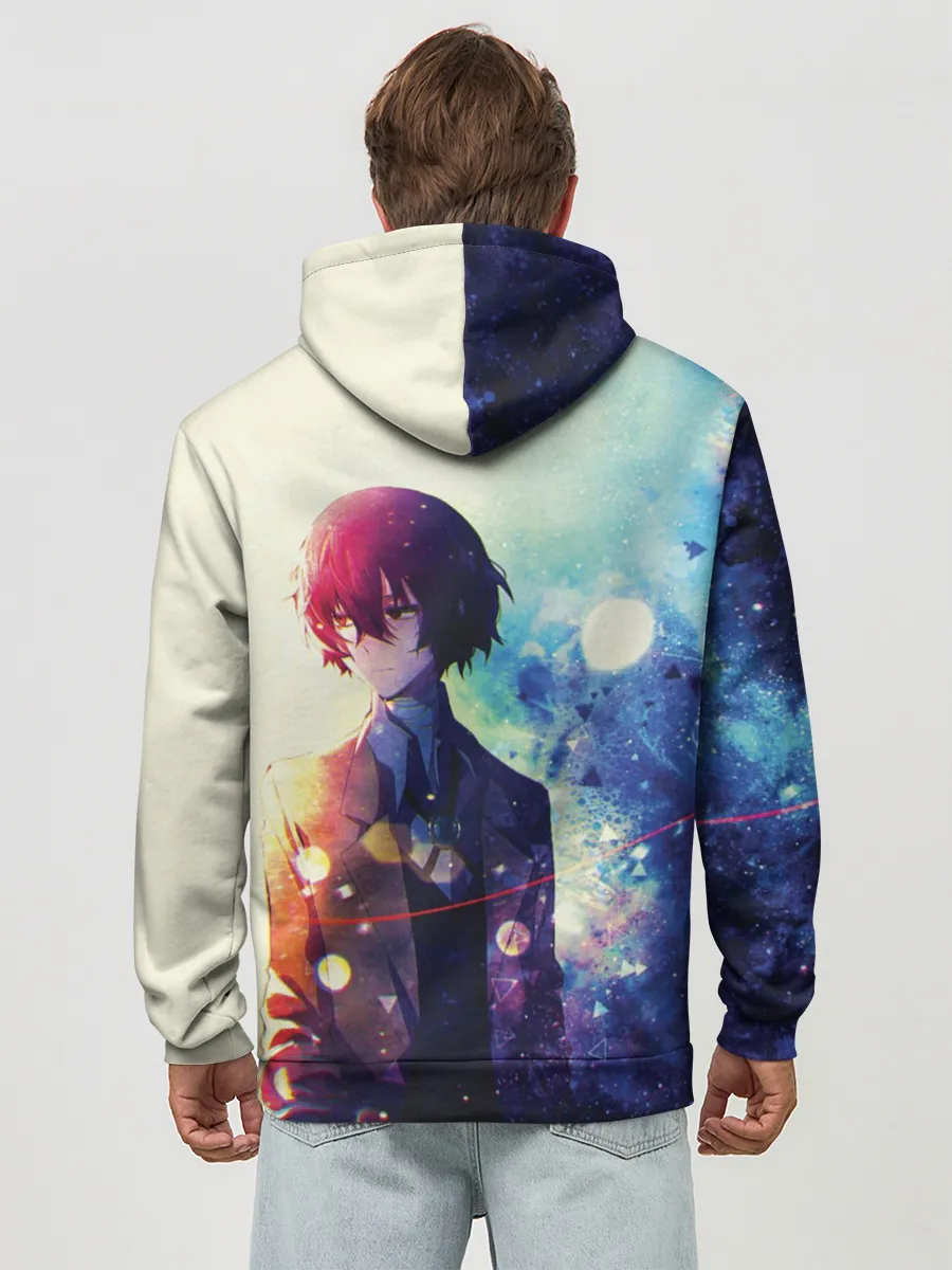 Худи мужской база хлопок / Осаму Дазай