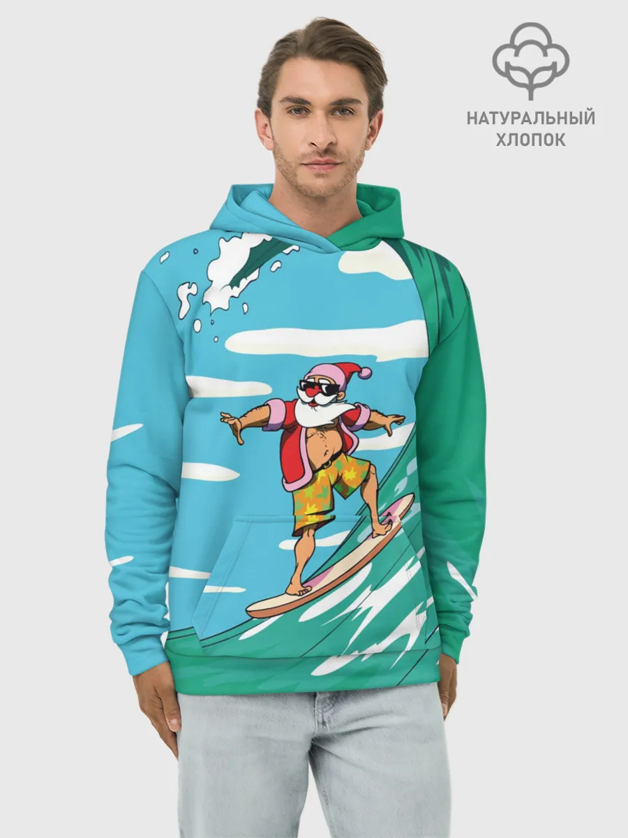 Худи мужской база хлопок / Cool Santa