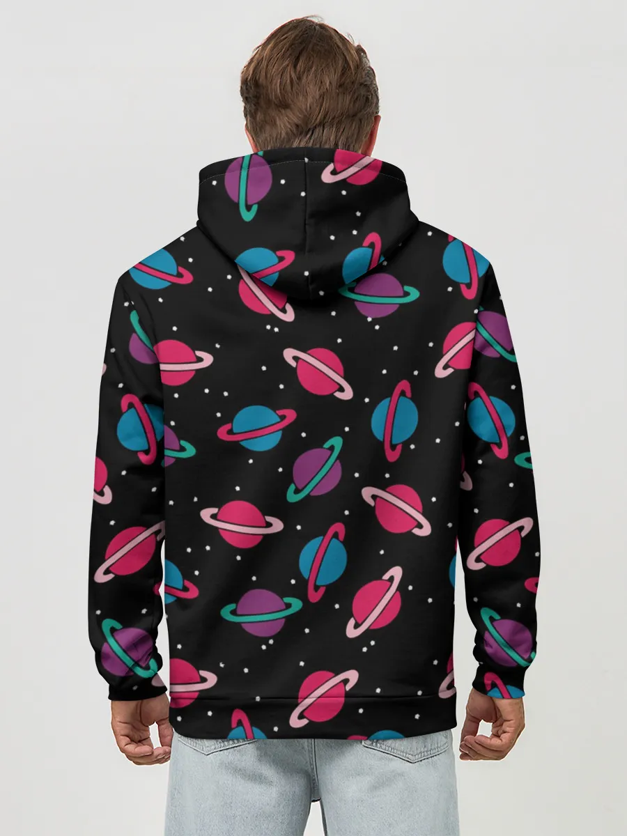 Худи мужской база хлопок / Просто Космос