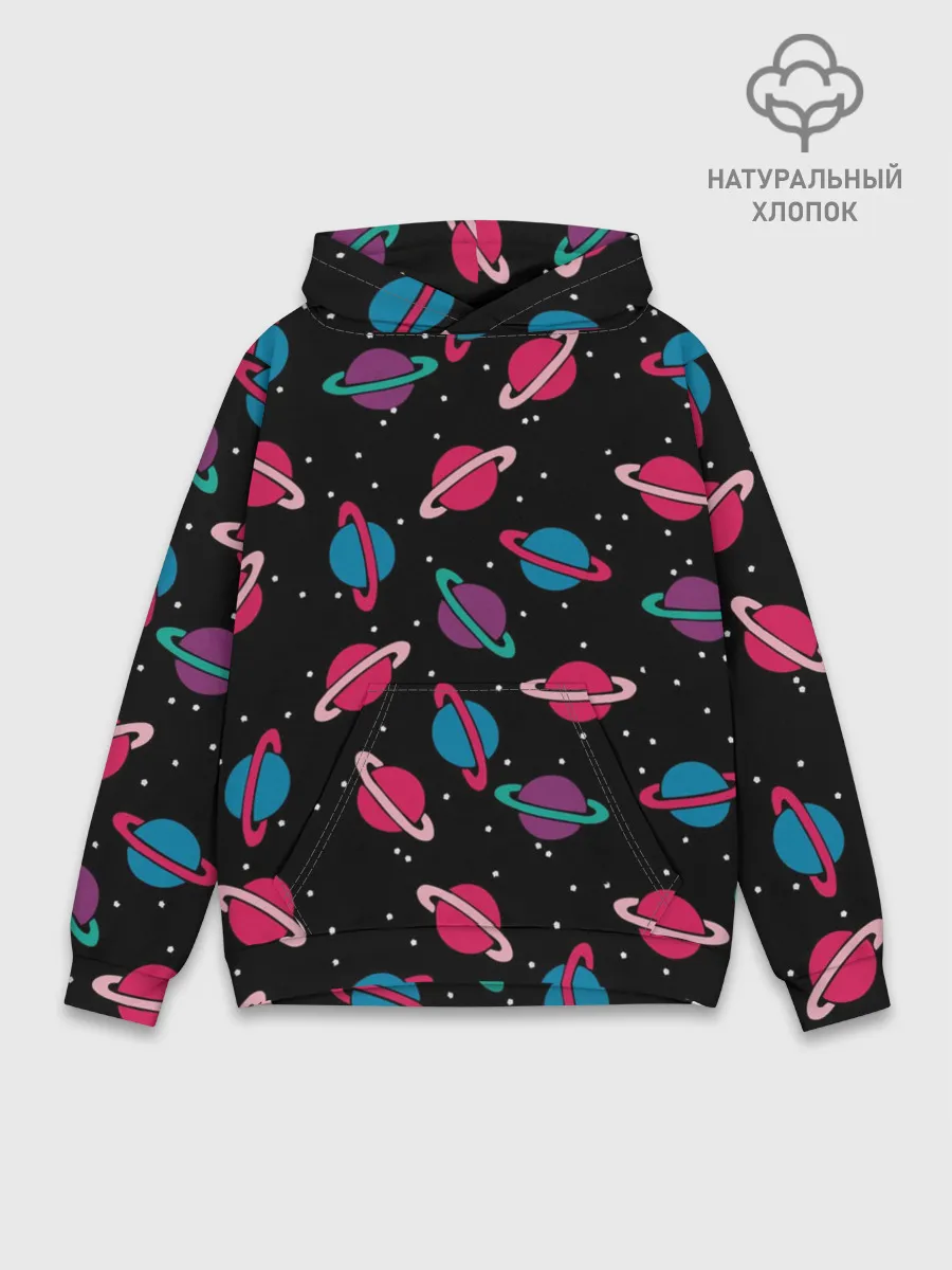 Худи мужской база хлопок / Просто Космос