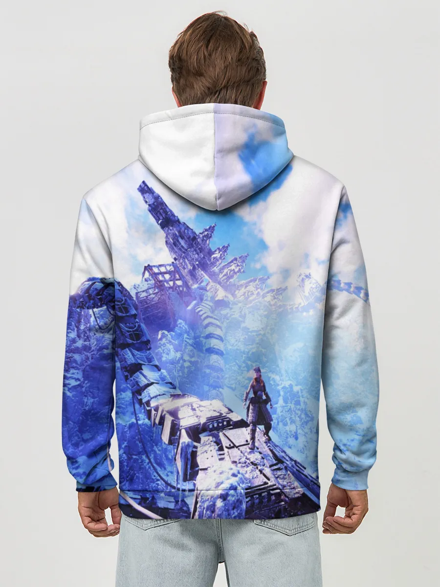 Худи мужской база хлопок / Horizon Zero Dawn