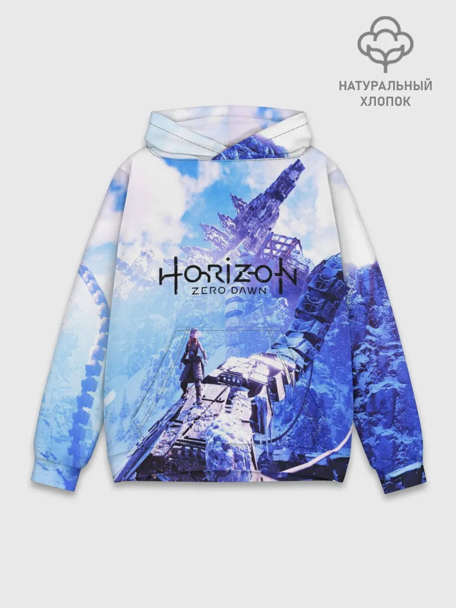 Худи мужской база хлопок / Horizon Zero Dawn