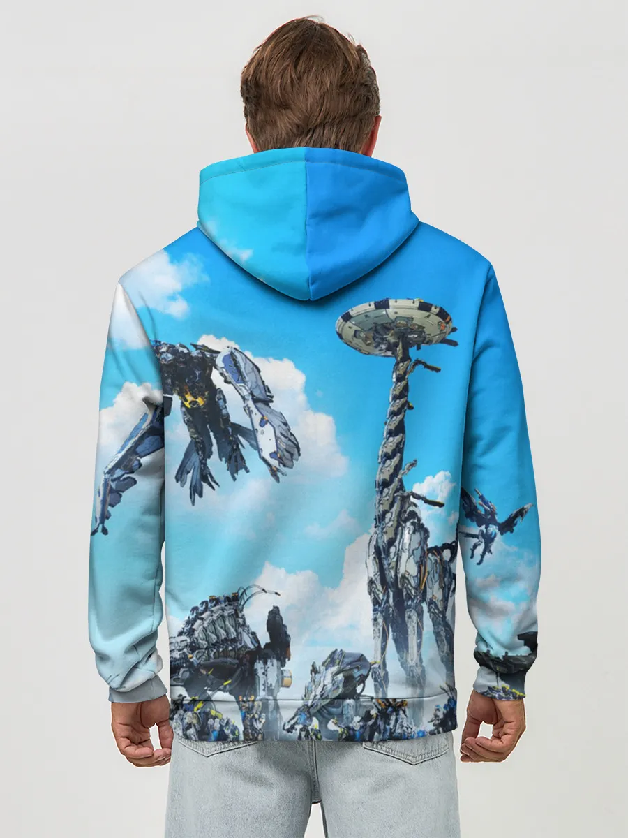 Худи мужской база хлопок / Horizon Zero Dawn