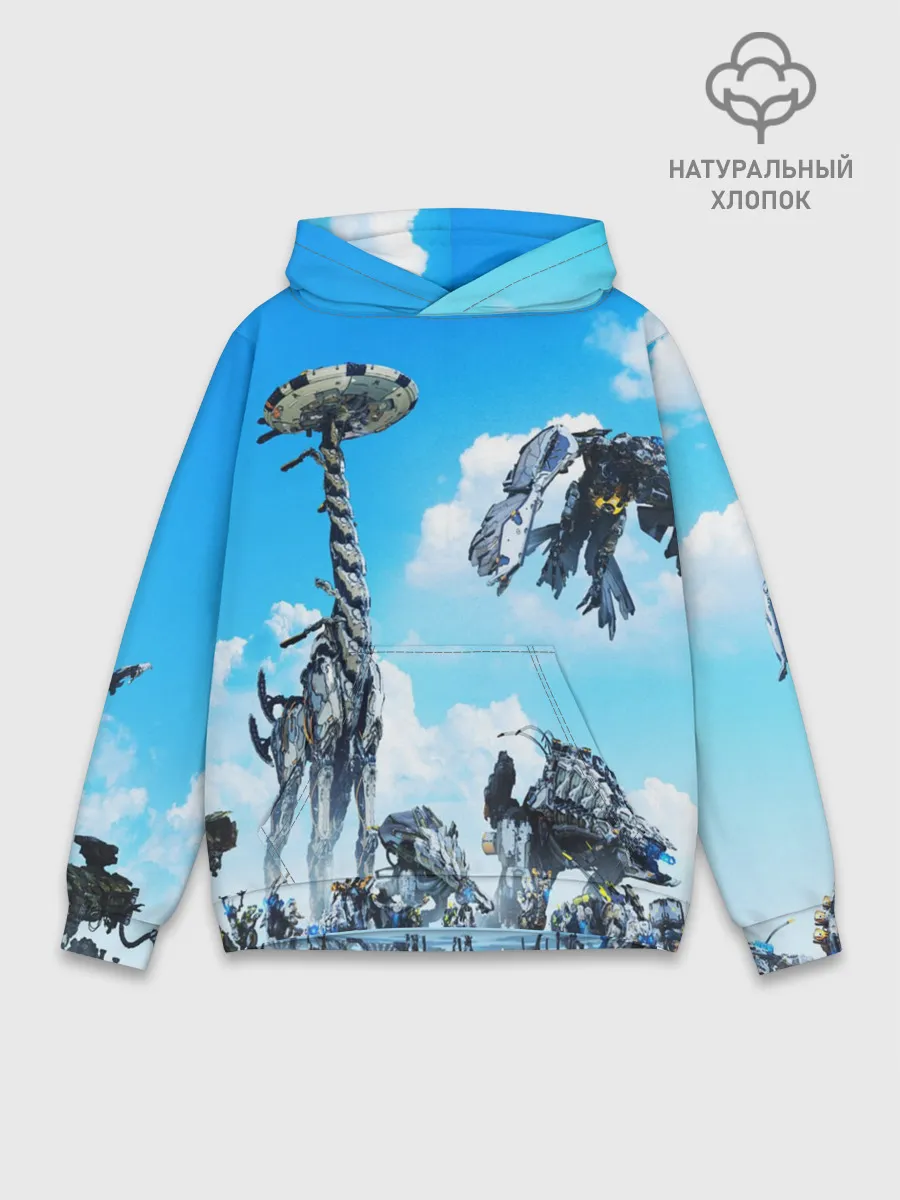 Худи мужской база хлопок / Horizon Zero Dawn