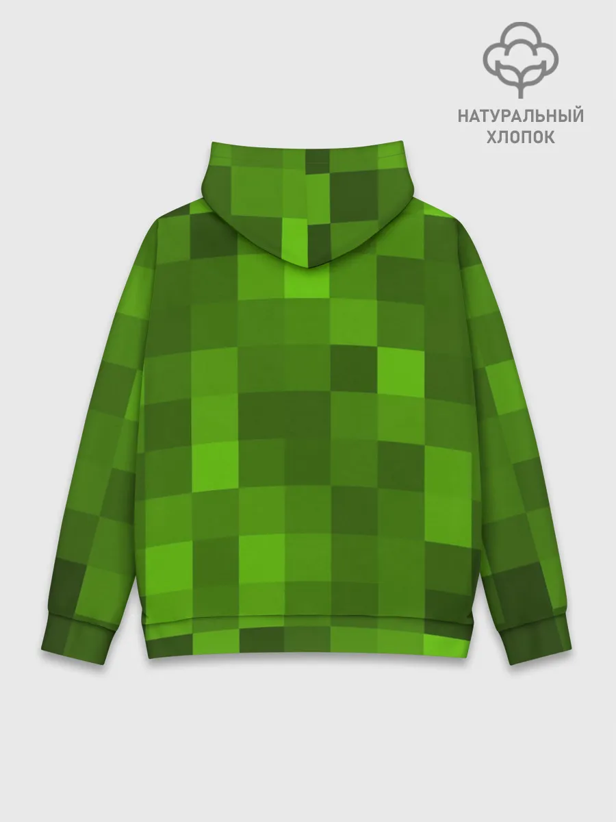 Худи мужской база хлопок / Minecraft