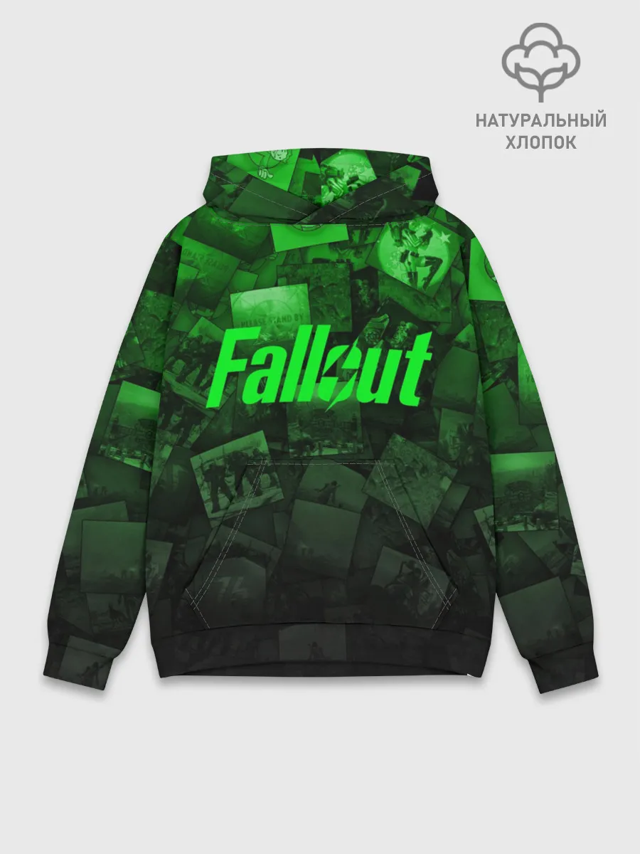 Худи мужской база хлопок / FALLOUT
