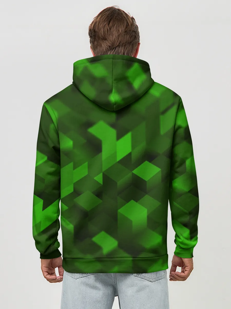 Худи мужской база хлопок / MINECRAFT 2019