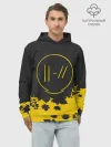 Худи мужской база хлопок / TWENTY ONE PILOTS.