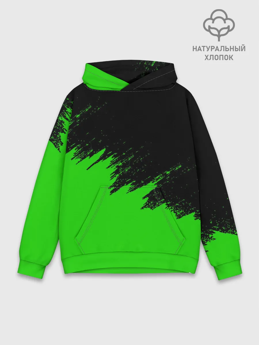 Худи мужской база хлопок / КРАСКА И НИЧЕГО ЛИШНЕГО!
