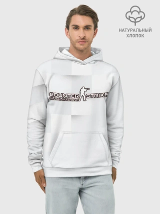 Худи мужской база хлопок / Counter Strike