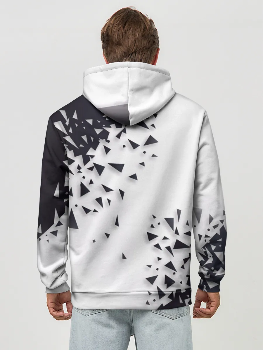 Худи мужской база хлопок / PUBG Jacket Black