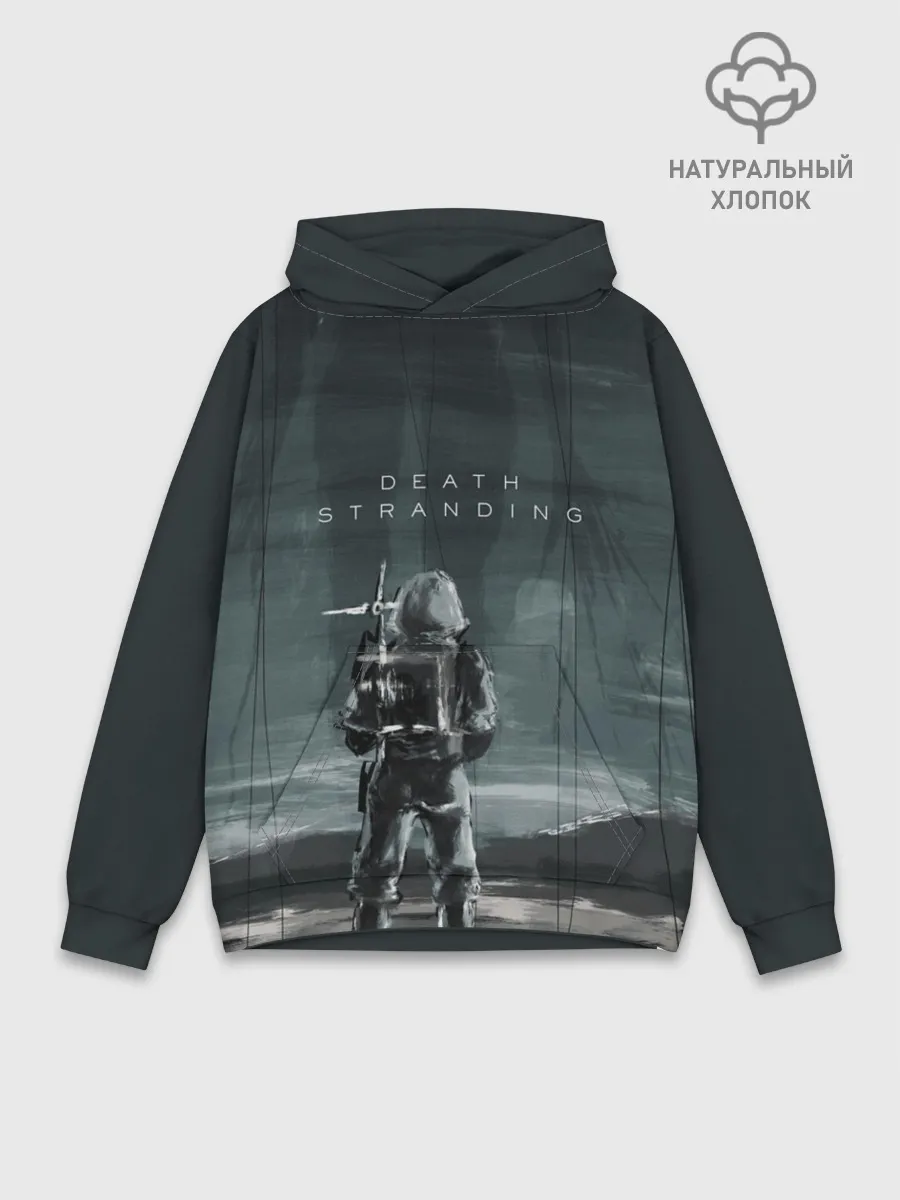 Худи мужской база хлопок / Death Stranding