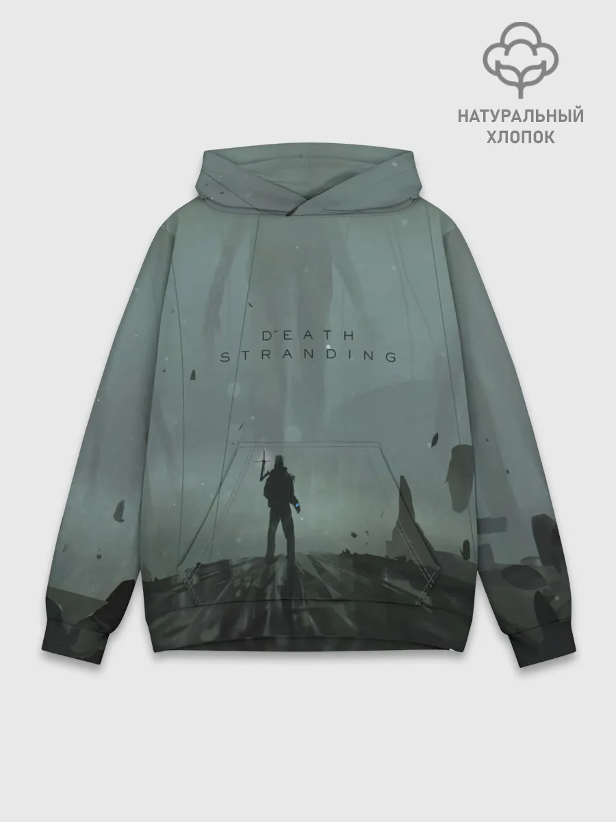 Худи мужской база хлопок / Death Stranding