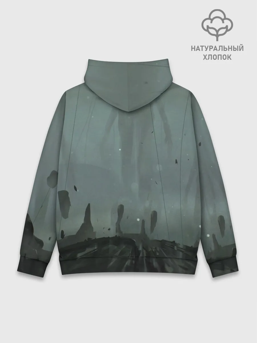 Худи мужской база хлопок / Death Stranding