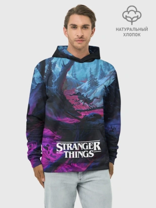 Худи мужской база хлопок / Очень странные дела