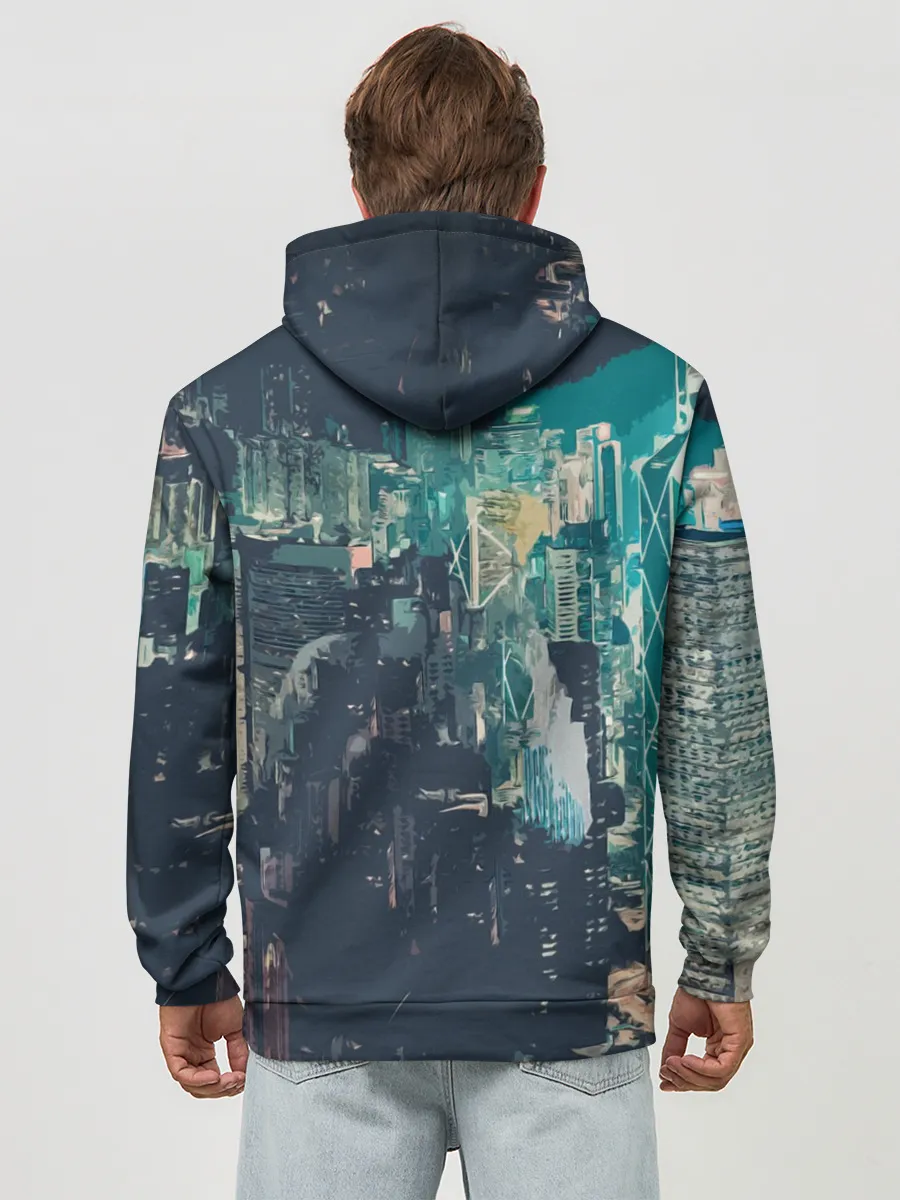 Худи мужской база хлопок / Сайонара бой