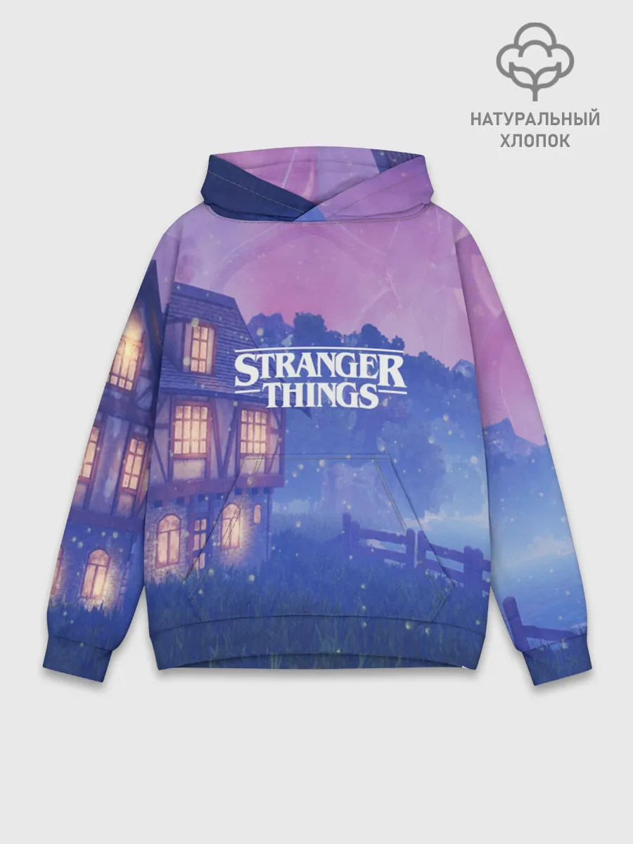 Худи мужской база хлопок / Очень странные дела