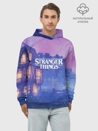 Худи мужской база хлопок / Очень странные дела