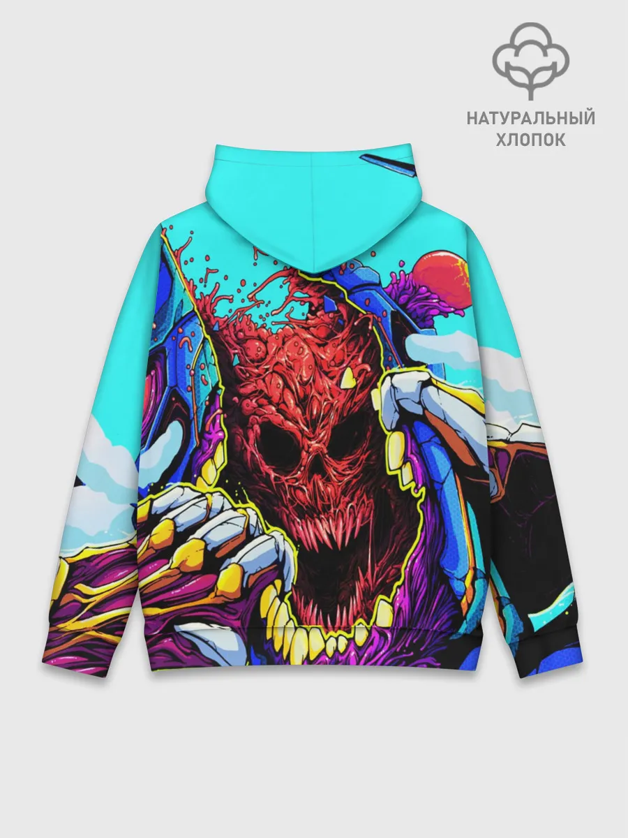 Худи мужской база хлопок / HYPER BEAST