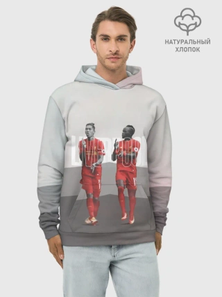 Худи мужской база хлопок / Liverpool