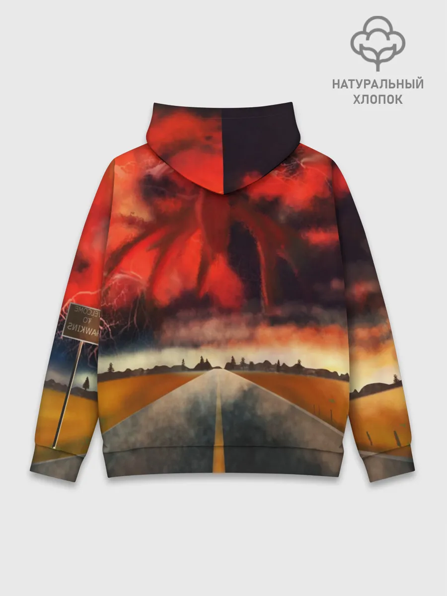 Худи мужской база хлопок / Очень странные дела