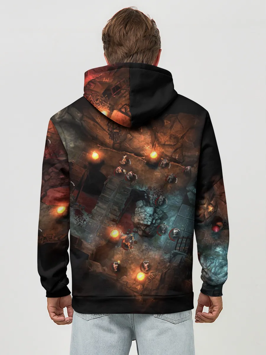 Худи мужской база хлопок / Warhammer