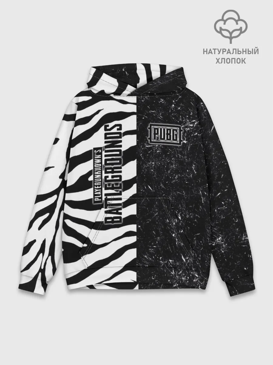 Худи мужской база хлопок / PUBG Lifestyle