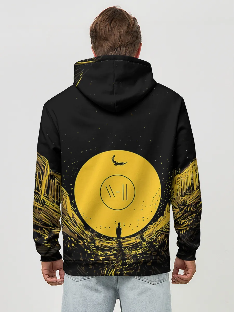 Худи мужской база хлопок / Twenty One Pilots