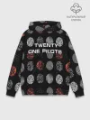 Худи мужской база хлопок / Twenty One Pilots