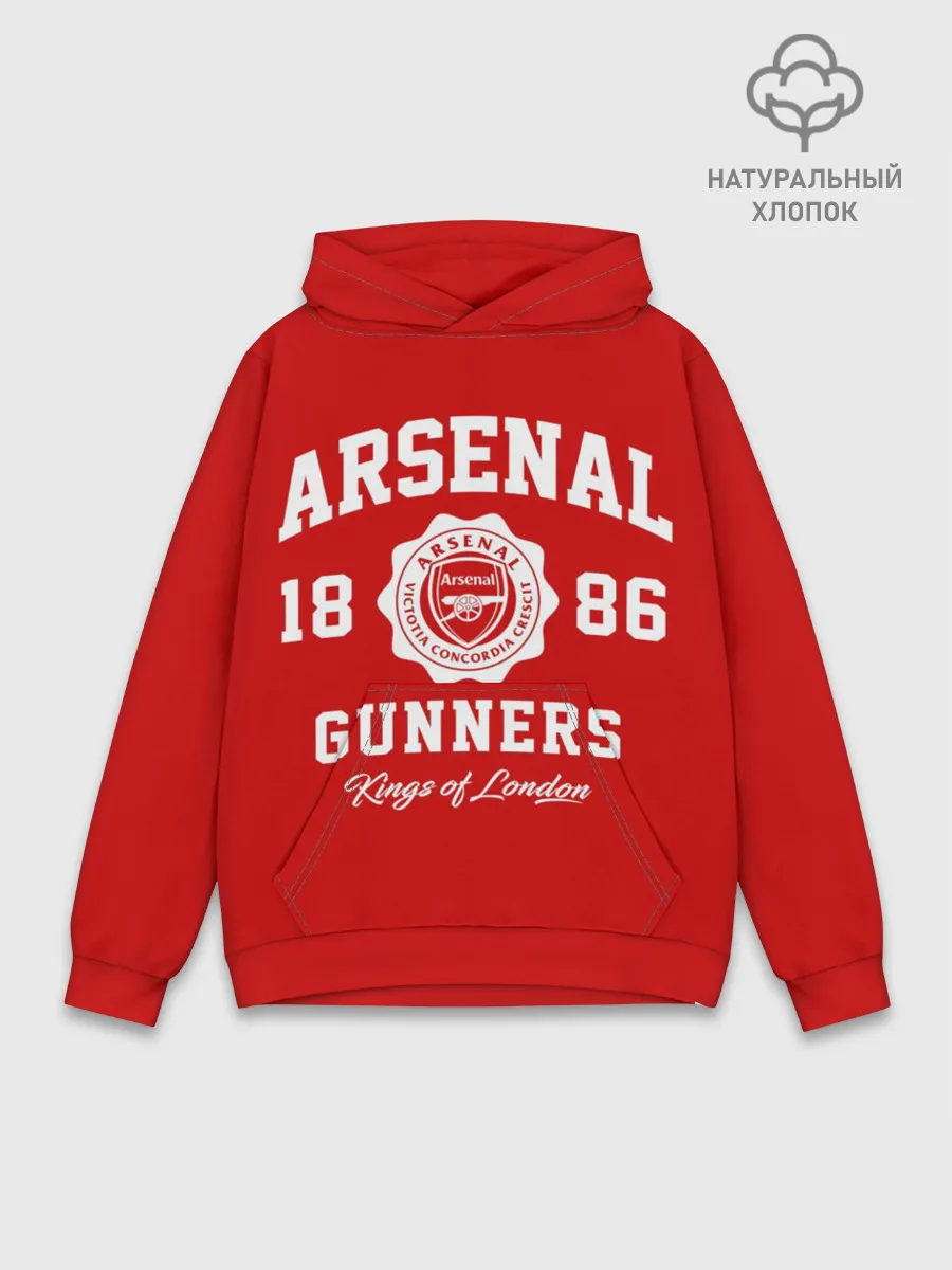 Худи мужской база хлопок / Арсенал