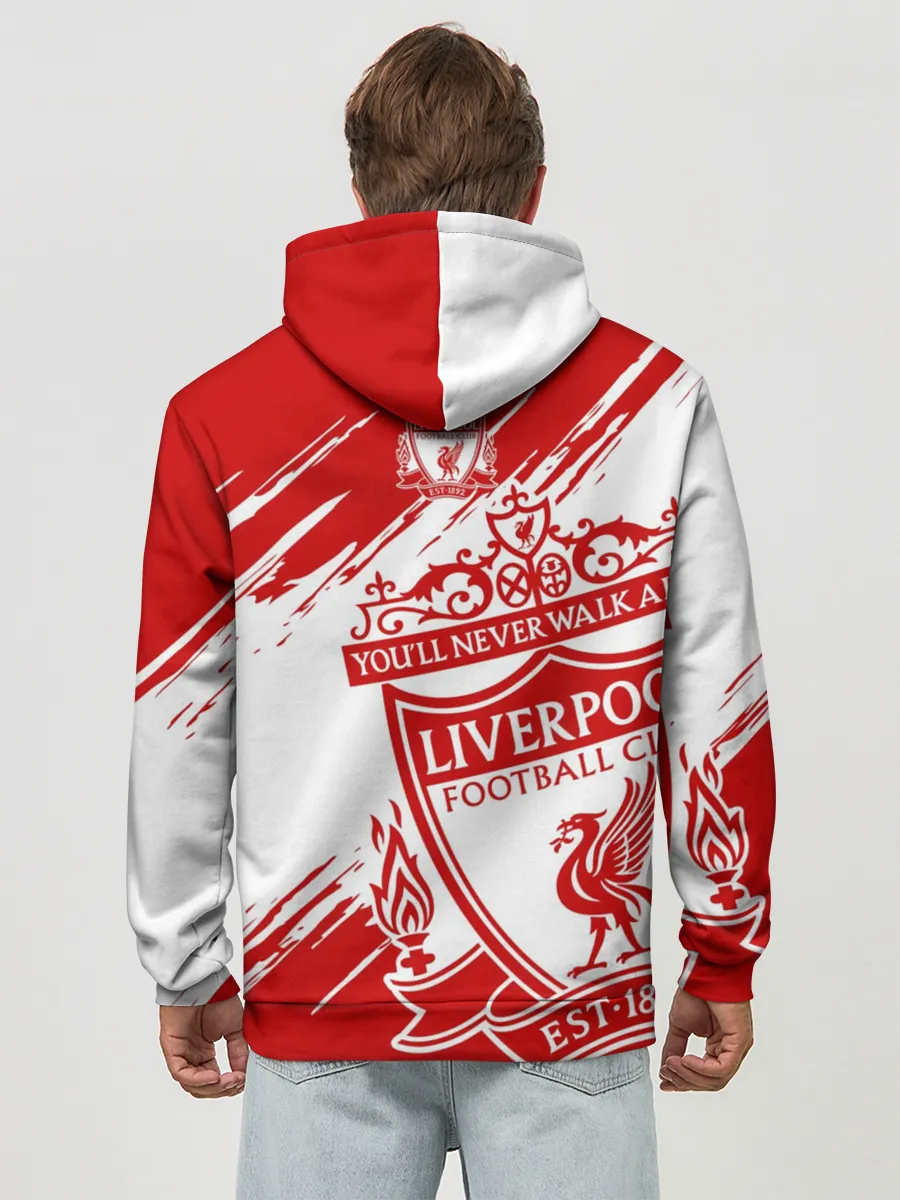 Худи мужской база хлопок / Ливерпуль