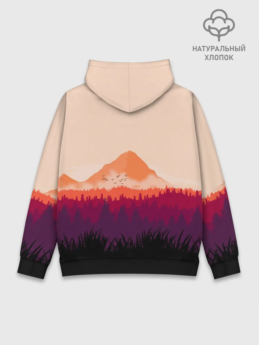 Худи мужской база хлопок / Red Dead Redemption