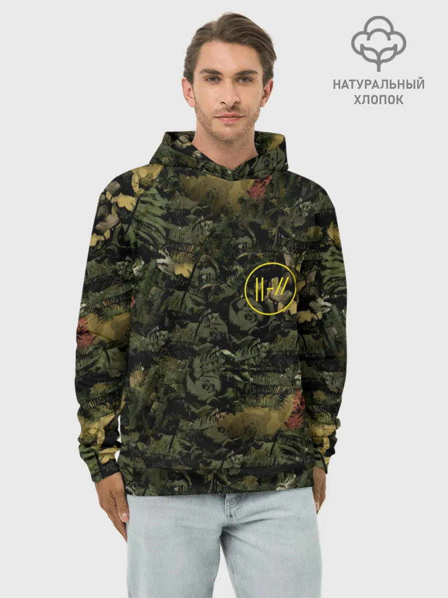 Худи мужской база хлопок / Twenty One Pilots