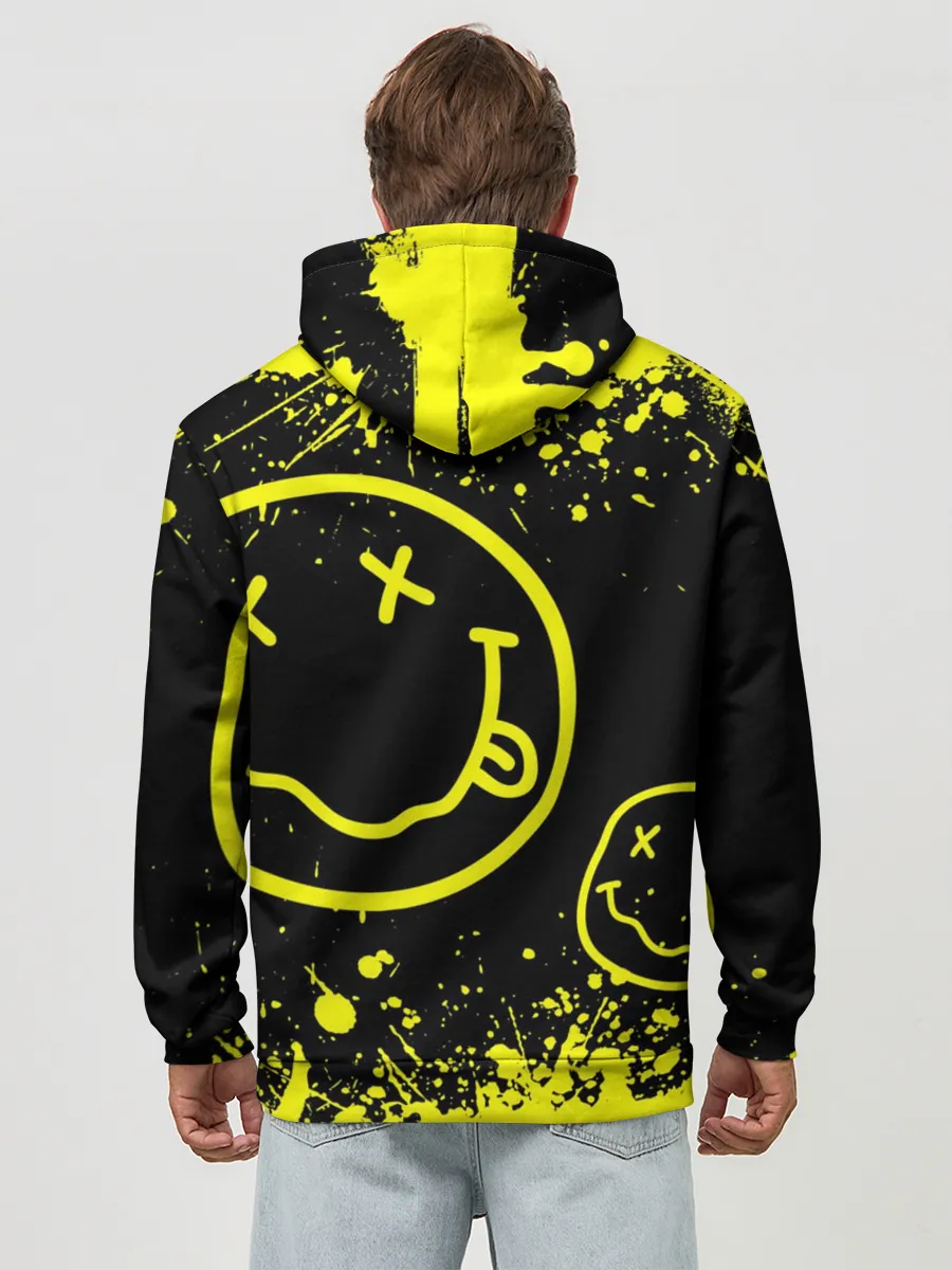 Худи мужской база хлопок / Nirvana