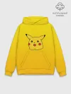 Худи мужской база хлопок / Покемоны. Удивленный Пикачу