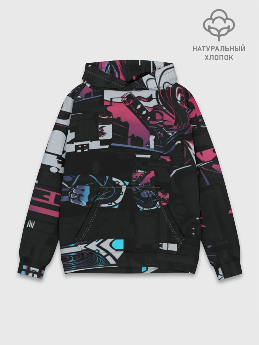 Худи мужской база хлопок / Неонуар | CS:GO