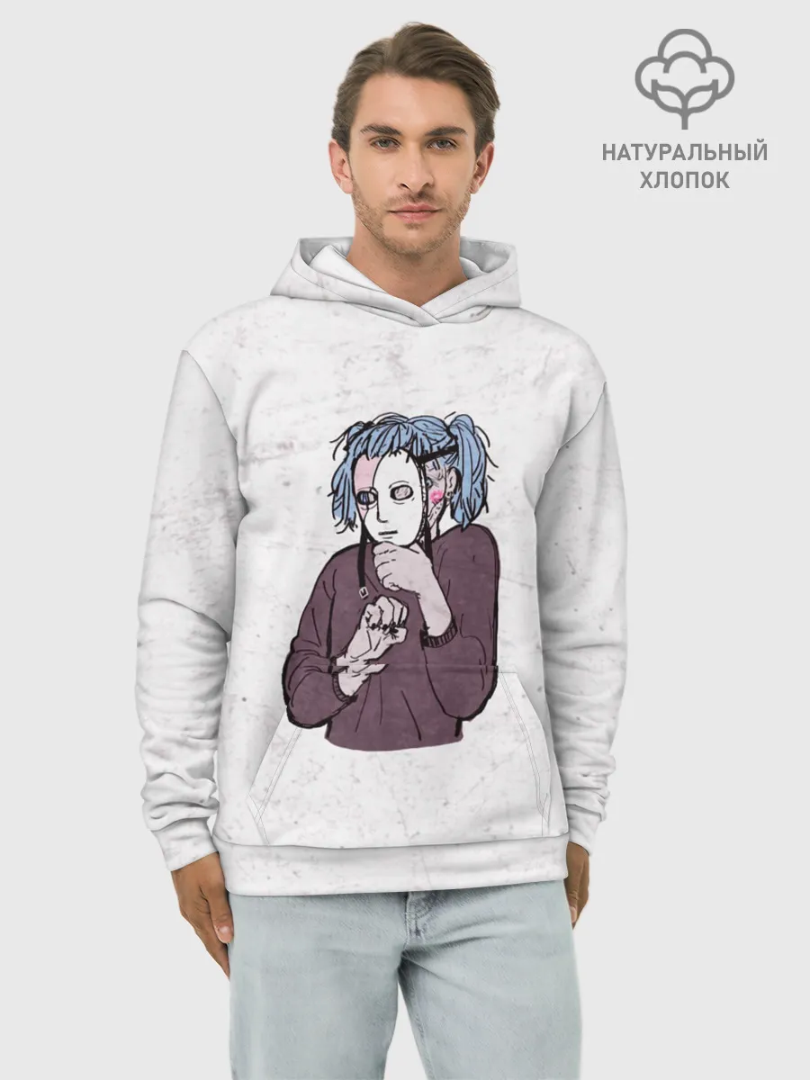 Худи мужской база хлопок / Sally Face