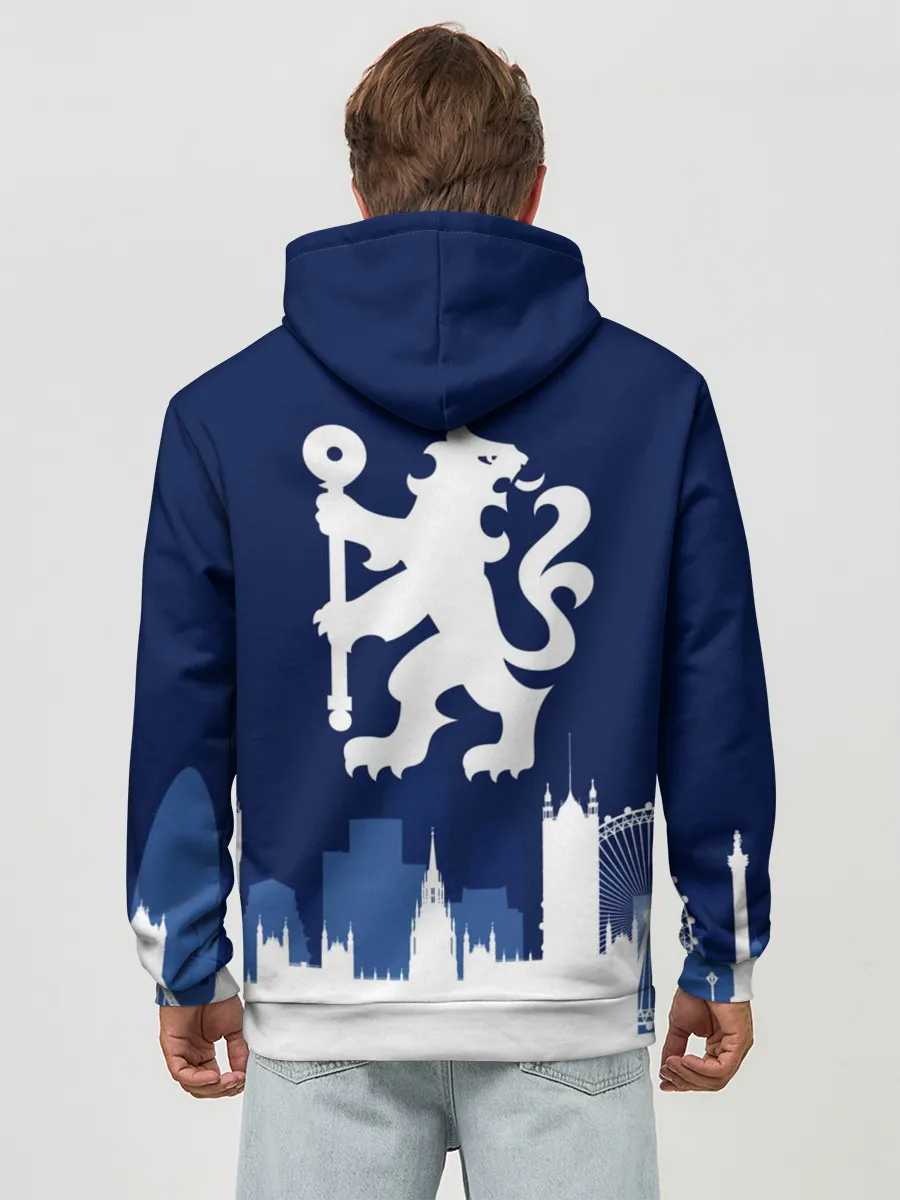 Худи мужской база хлопок / Челси