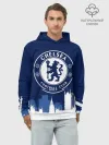 Худи мужской база хлопок / Челси