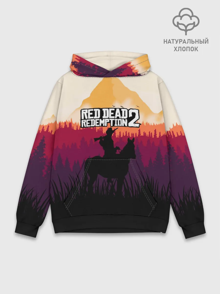 Худи мужской база хлопок / Red Dead Redemption 2