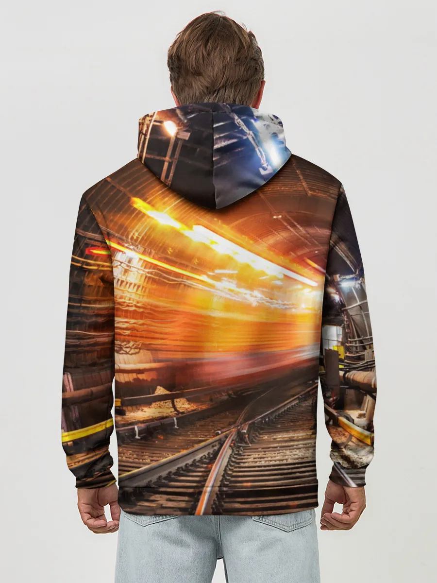 Худи мужской база хлопок / metro exodus