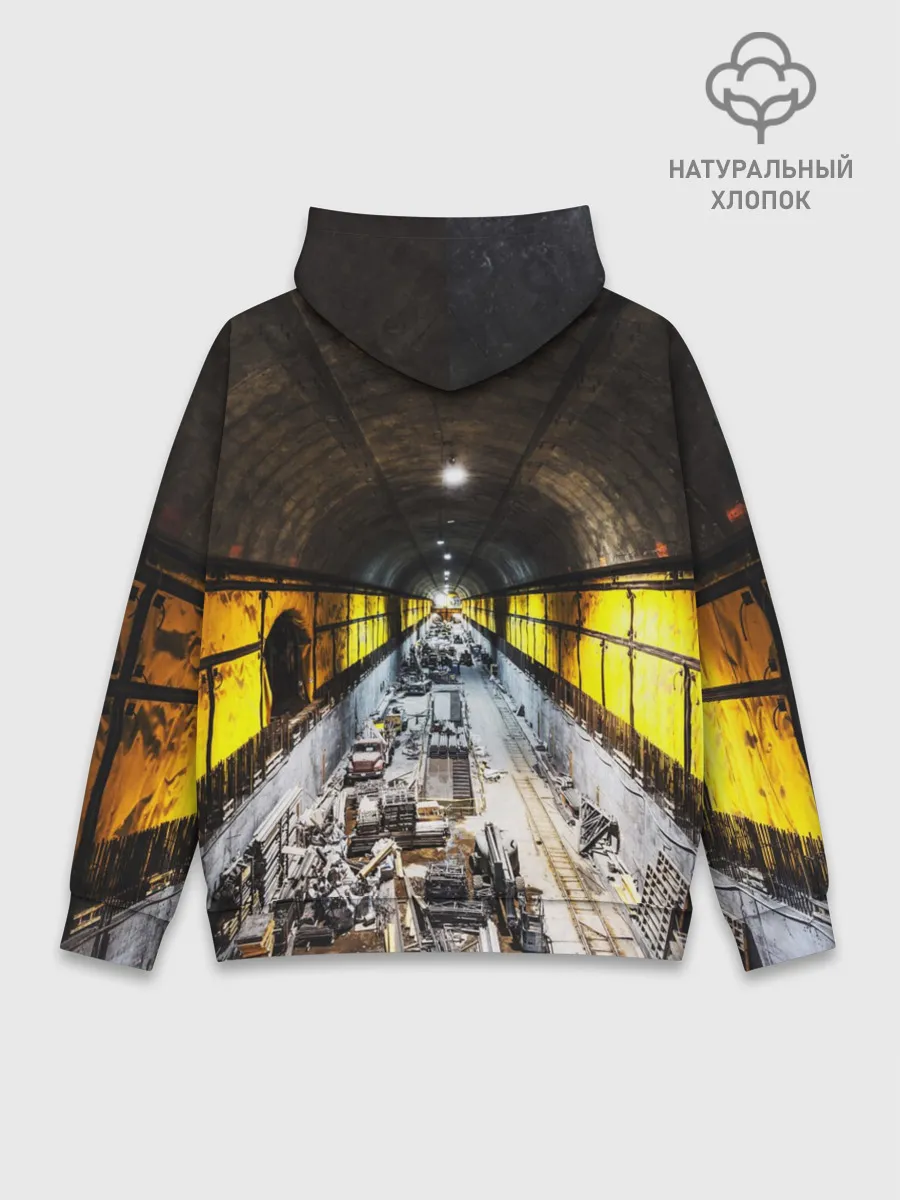 Худи мужской база хлопок / METRO EXODUS EXCLUSIVE