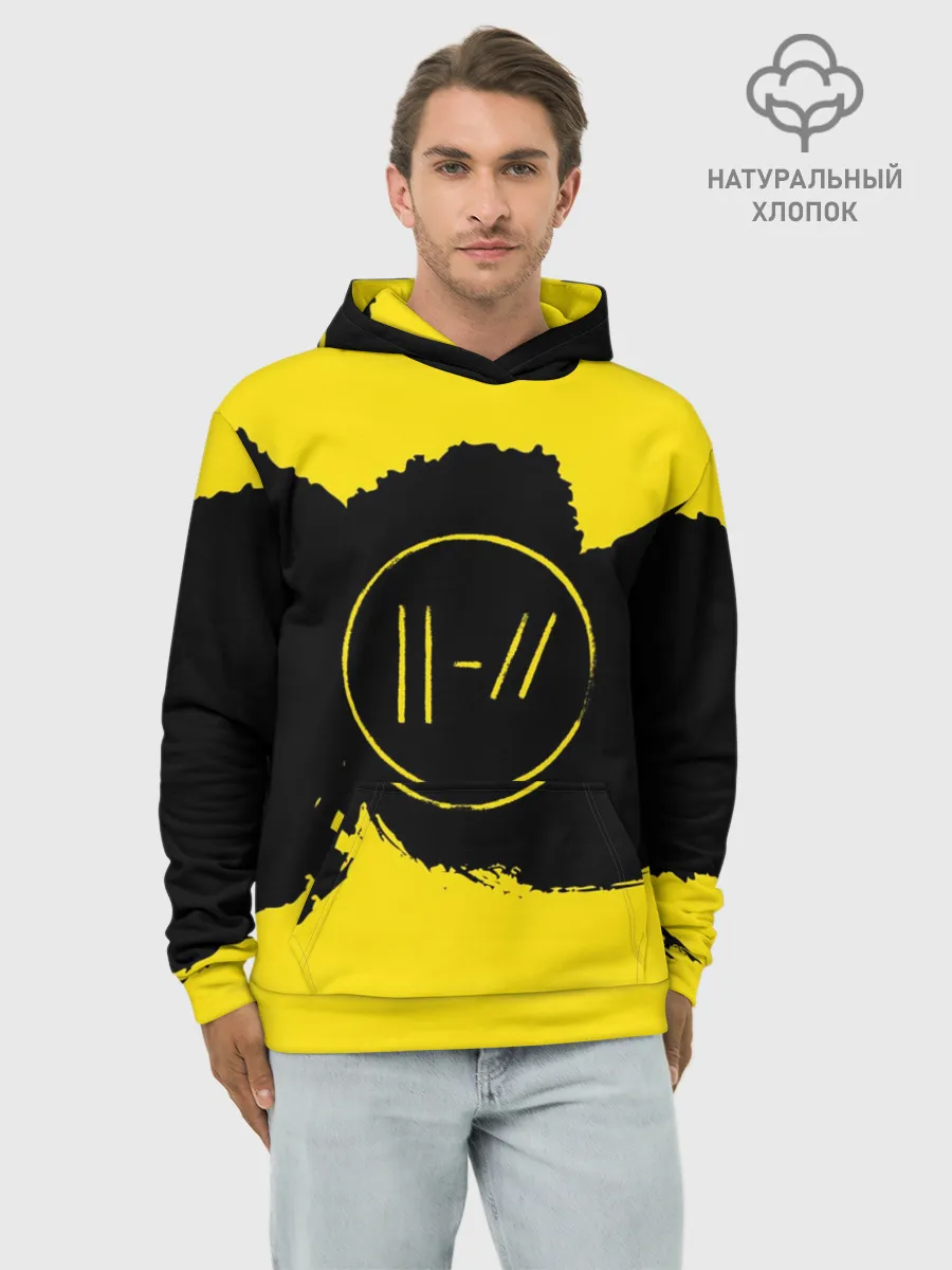 Худи мужской база хлопок / TWENTY ONE PILOTS