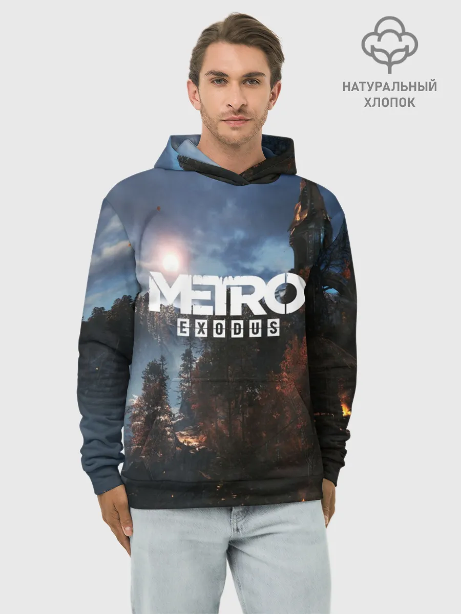 Худи мужской база хлопок / METRO EXODUS