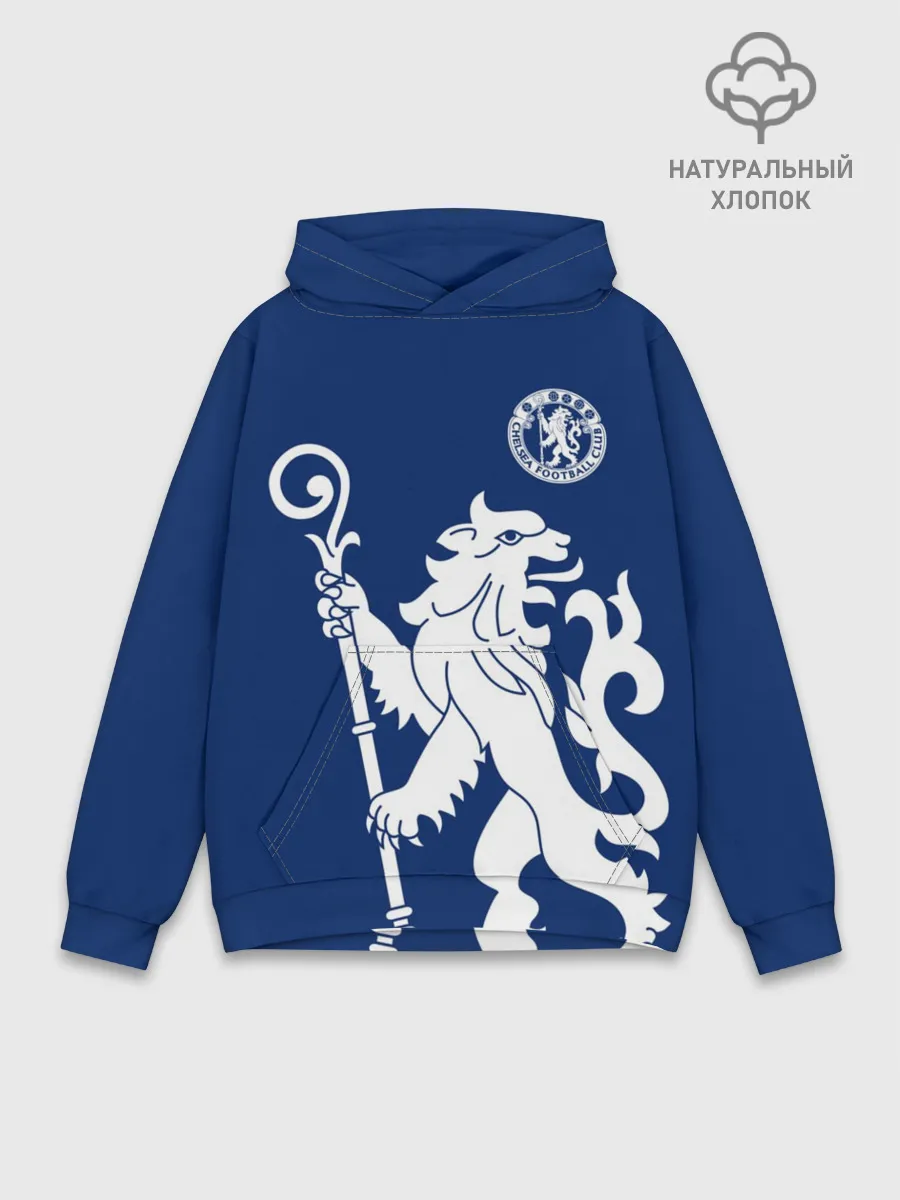 Худи мужской база хлопок / Челси