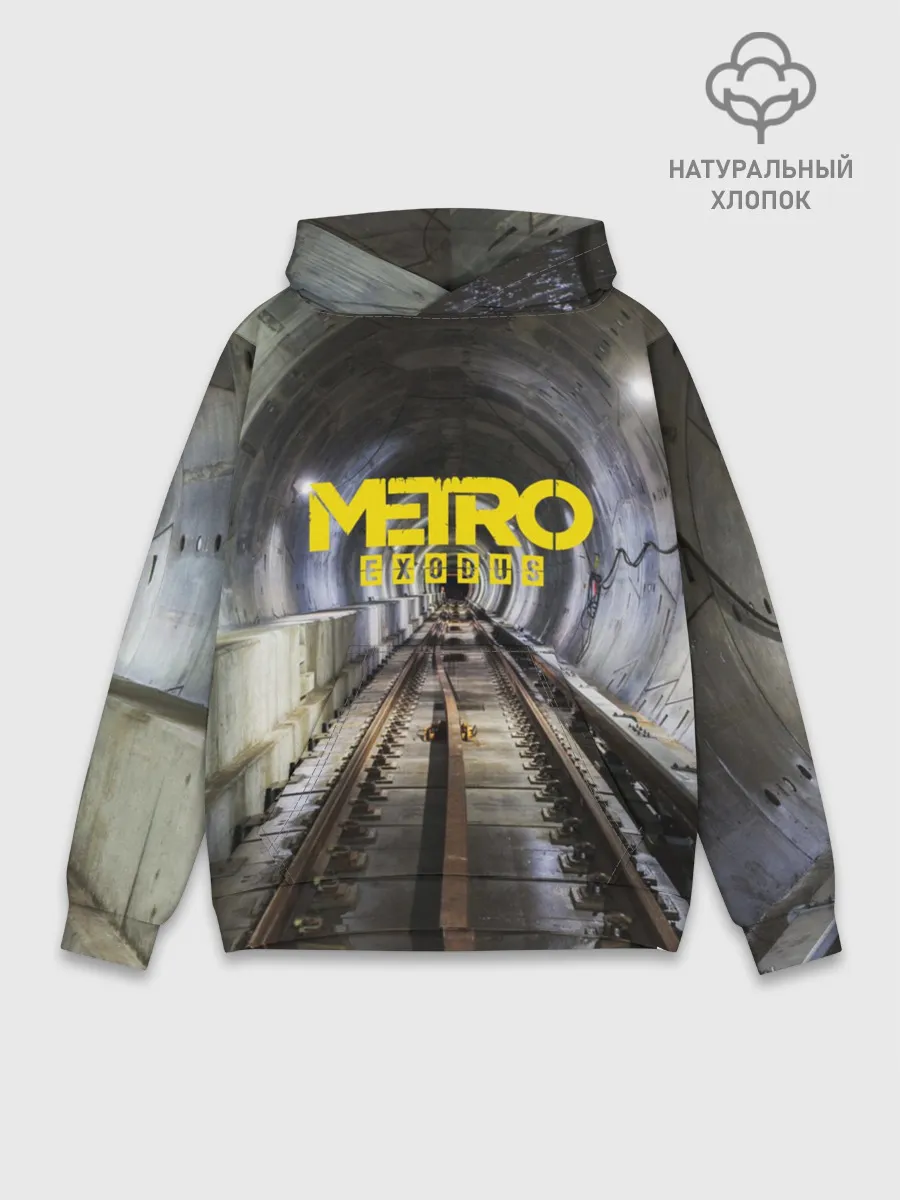Худи мужской база хлопок / METRO EXODUS