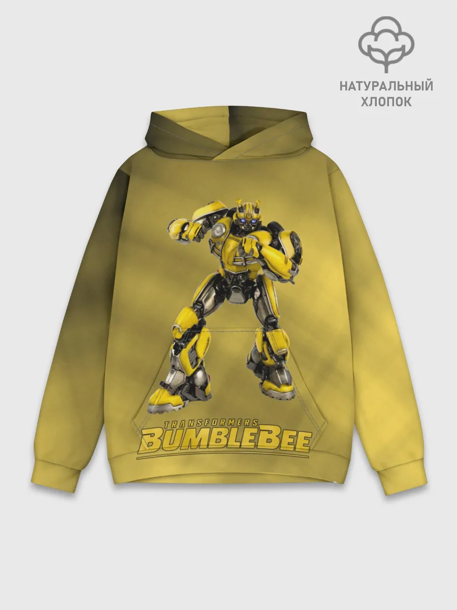 Худи мужской база хлопок / Bumblebee -3-