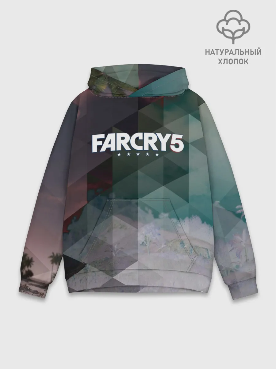 Худи мужской база хлопок / FarCry polygon